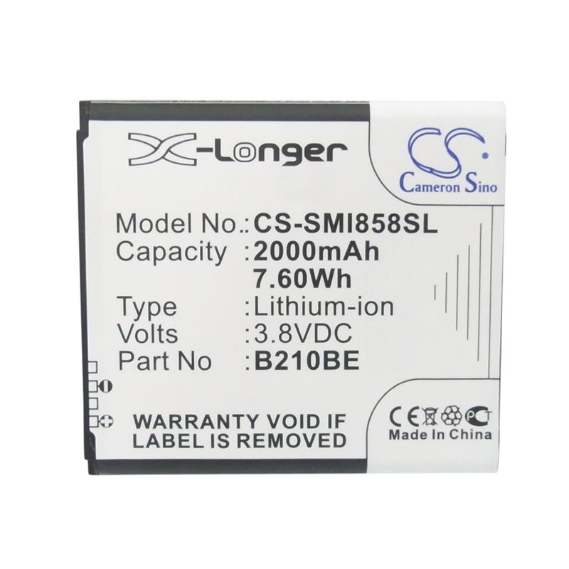 Li-ion Battery fits Samsung, galaxy core advance, gt-i8580, shw-m570 3.8V, 2000mAh Mobile & SmartPhone Cameron Sino Technology Limited