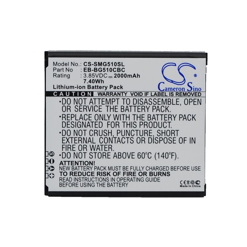 Li-ion Battery fits Samsung, galaxy core max, galaxy core max duos, sm-g5108 3.85V, 2000mAh Mobile & SmartPhone Cameron Sino Technology Limited