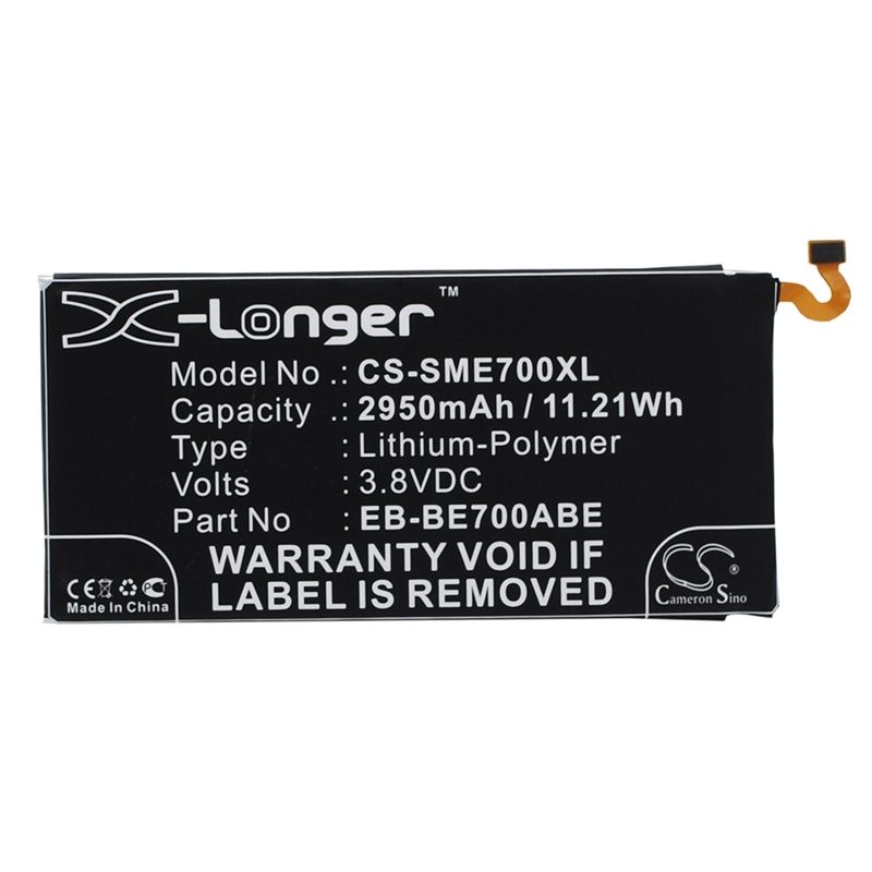 Li-Polymer Battery fits Samsung, galaxy e7, galaxy e7 duo, galaxy e7 duos 4g 3.8V, 2950mAh Mobile & SmartPhone Cameron Sino Technology Limited