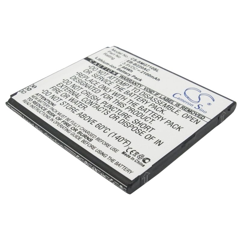 Li-ion Battery fits Samsung, galaxy grand 2, galaxy grand 2 duos, sm-g7102 3.8V, 2100mAh Mobile & SmartPhone Cameron Sino Technology Limited