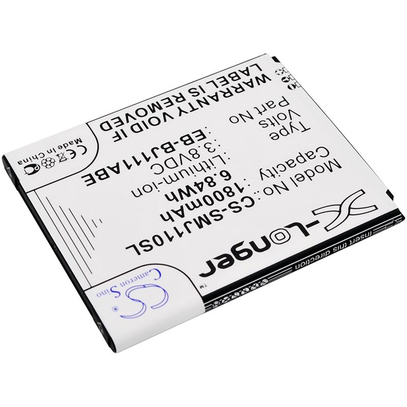 Li-ion Battery Fits Samsung, Galaxy J1 Ace 3g Duos, Galaxy J1 Ace 4g, Galaxy J1 Ace 4g Lte 3.8v, 1800mah Mobile & SmartPhone Cameron Sino Technology Limited