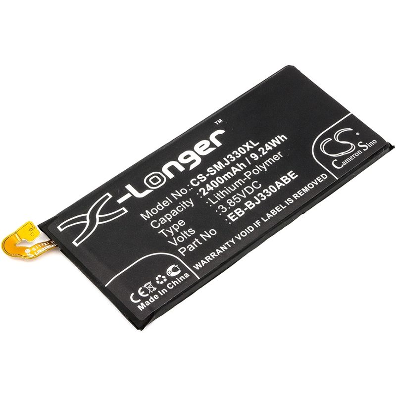 Li-Polymer Battery fits Samsung, galaxy j3 2017, galaxy j3 2017 td-lte, sm-j3300 3.85V, 2400mAh Mobile & SmartPhone Cameron Sino Technology Limited