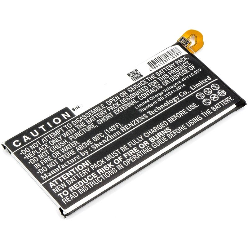 Li-Polymer Battery fits Samsung, galaxy j3 2017, galaxy j3 2017 td-lte, sm-j3300 3.85V, 2400mAh Mobile & SmartPhone Cameron Sino Technology Limited