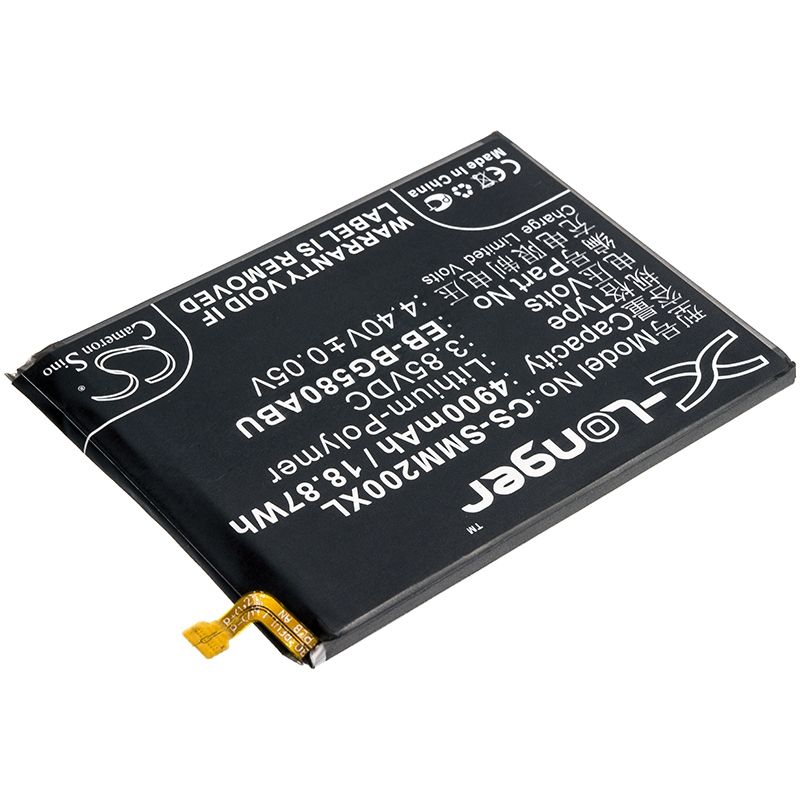 Li-Polymer Battery fits Samsung, galaxy m20, m20 duos, m20 duos td-lte 3.85V, 4900mAh Mobile & SmartPhone Cameron Sino Technology Limited