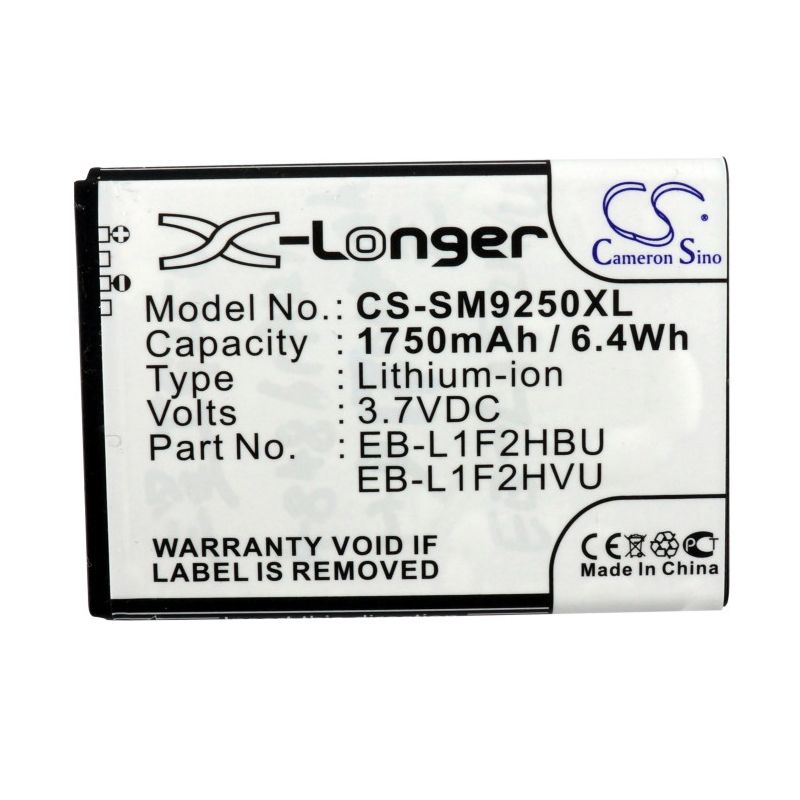Li-ion Battery Fits Samsung, Galaxy Nexus, Galaxy Nexus 4g Lte, Gt-i9250 3.7v, 1750mah Mobile & SmartPhone Cameron Sino Technology Limited