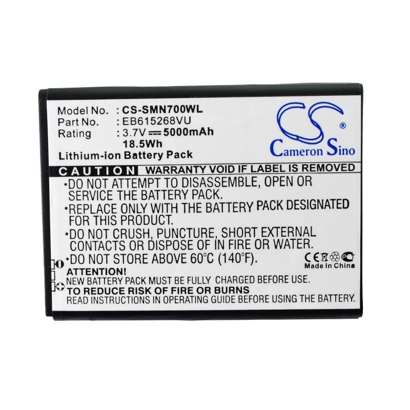 Li-ion Battery fits Samsung, galaxy note, gt-i9220, gt-n7000 3.7V, 5000mAh Mobile & SmartPhone Cameron Sino Technology Limited