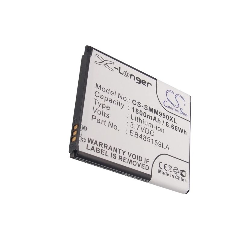 Li-ion Battery fits Samsung, galaxy reverb, galaxy xcover 2, galaxy xcover ii 3.7V, 1800mAh Communications Cameron Sino Technology Limited (Suspended)