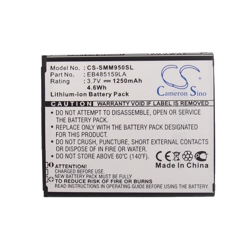 Li-ion Battery fits Samsung, galaxy reverb, galaxy xcover 2, galaxy xcover ii 3.7V, 1250mAh Mobile & SmartPhone Cameron Sino Technology Limited (Suspended)