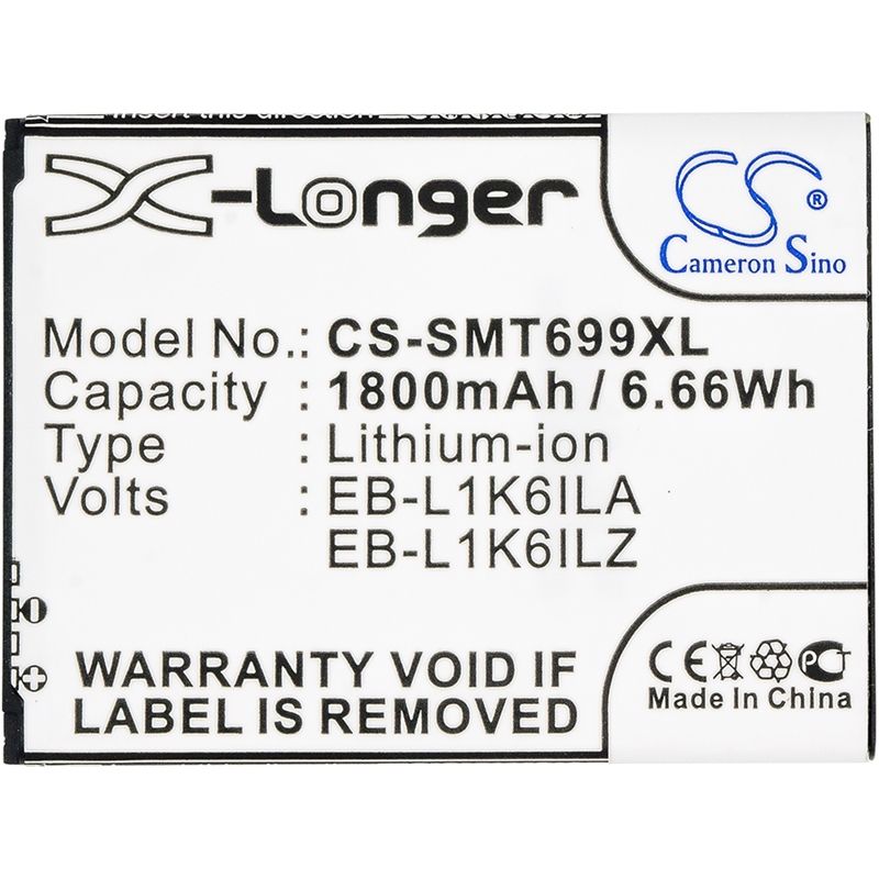 Li-ion Battery fits Samsung, galaxy s blaze q, relay 4g, sch-i415 3.7V, 1800mAh Mobile & SmartPhone Cameron Sino Technology Limited