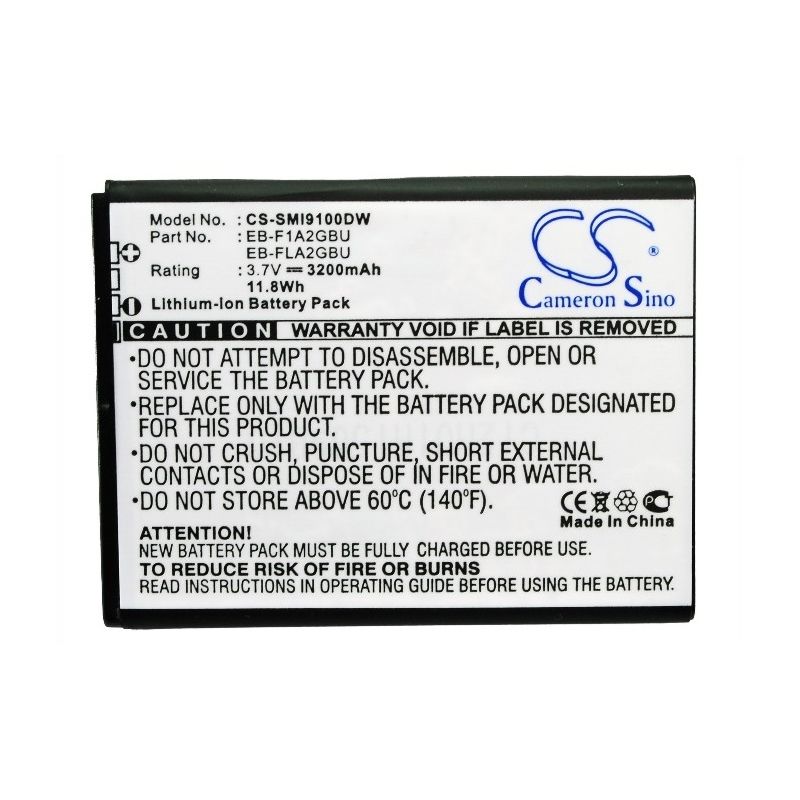 White 3.7V 3200mAh Samsung, galaxy s ii, galaxy s2, gt-i9100 Replacement Battery Mobile & SmartPhone Cameron Sino Technology Limited