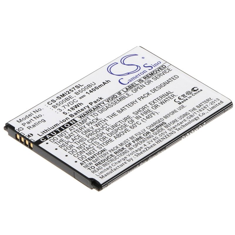 Li-ion Battery fits Samsung, galaxy s4 mini, galaxy s4 mini duos, galaxy s4 mini lte 3.7V, 1400mAh Mobile & SmartPhone Cameron Sino Technology Limited