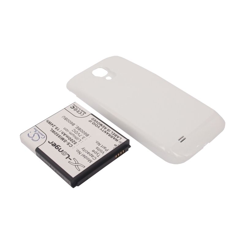 White 3.7V 5200mAh Samsung, galaxy s4, galaxy s4 lte, gt-i9500 Replacement Battery Mobile & SmartPhone Cameron Sino Technology Limited