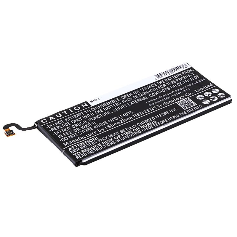 Li-polymer Battery Fits Samsung, Galaxy S7 Edge, Galaxy S7 Edge Xlte, Hero 2 3.85v, 3600mah Mobile & SmartPhone Cameron Sino Technology Limited