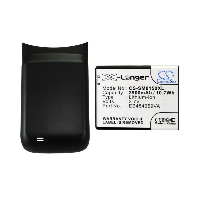 Li-ion Battery fits Samsung, galaxy w, gt-i8150 3.7V, 2900mAh Mobile & SmartPhone Cameron Sino Technology Limited