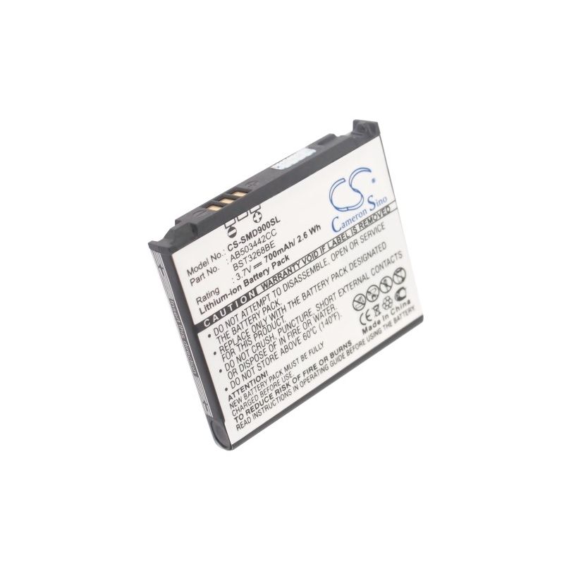 Li-ion Battery fits Samsung, gh-e788, sgh-d900, sgh-d900b 3.7V, 700mAh Mobile & SmartPhone Cameron Sino Technology Limited (Suspended)