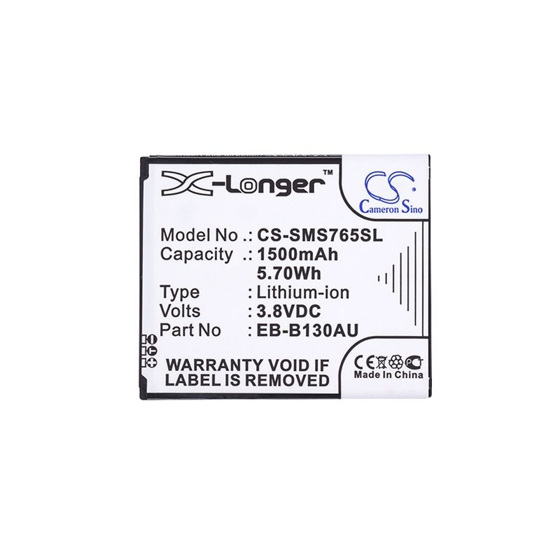 Li-ion Battery Fits Samsung, Greatcall Touch 3, Jitterbug Touch 3, Sm-310 3.8v, 1500mah Mobile & SmartPhone Cameron Sino Technology Limited