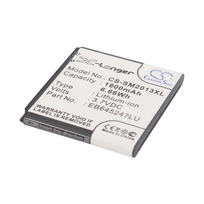 Li-ion Battery fits Samsung, gt-b9388, sch-w2013 3.7V, 1800mAh Mobile & SmartPhone Cameron Sino Technology Limited