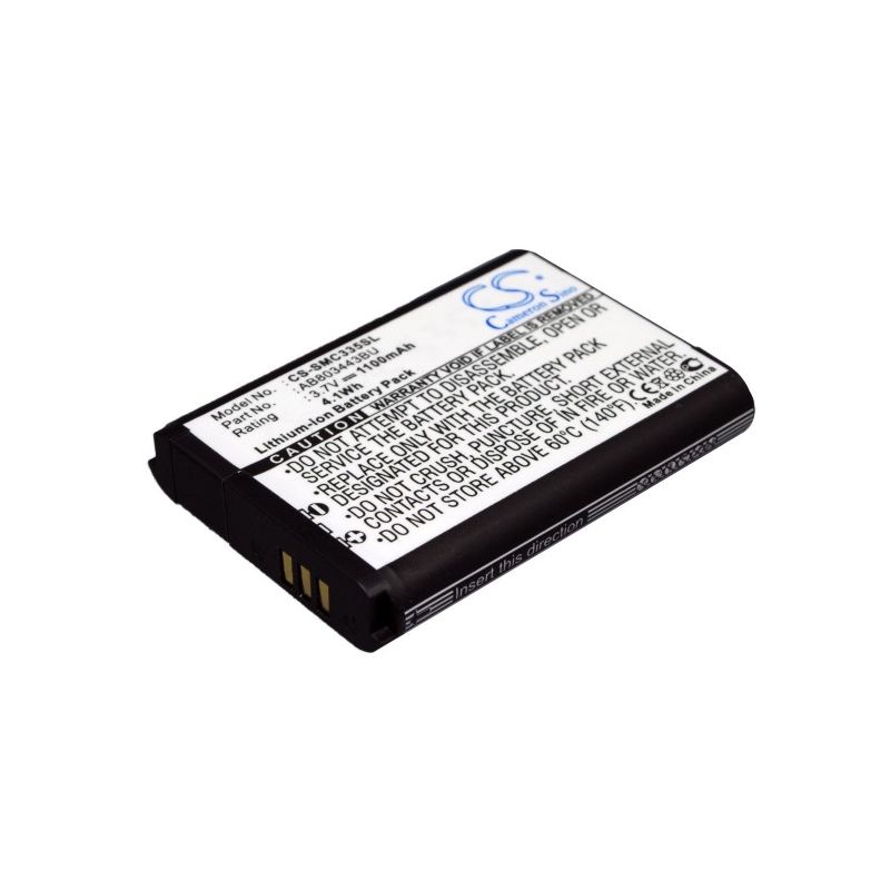 Li-ion Battery fits Samsung, gt-c3350, solid xcover, xcover c3350 3.7V, 1100mAh Mobile & SmartPhone Cameron Sino Technology Limited