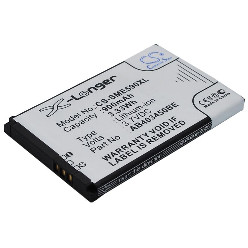 Li-Polymer Battery fits Samsung, gt-e2510, gt-e2550, gt-e2550 monte 3.7V, 900mAh Mobile & SmartPhone Cameron Sino Technology Limited