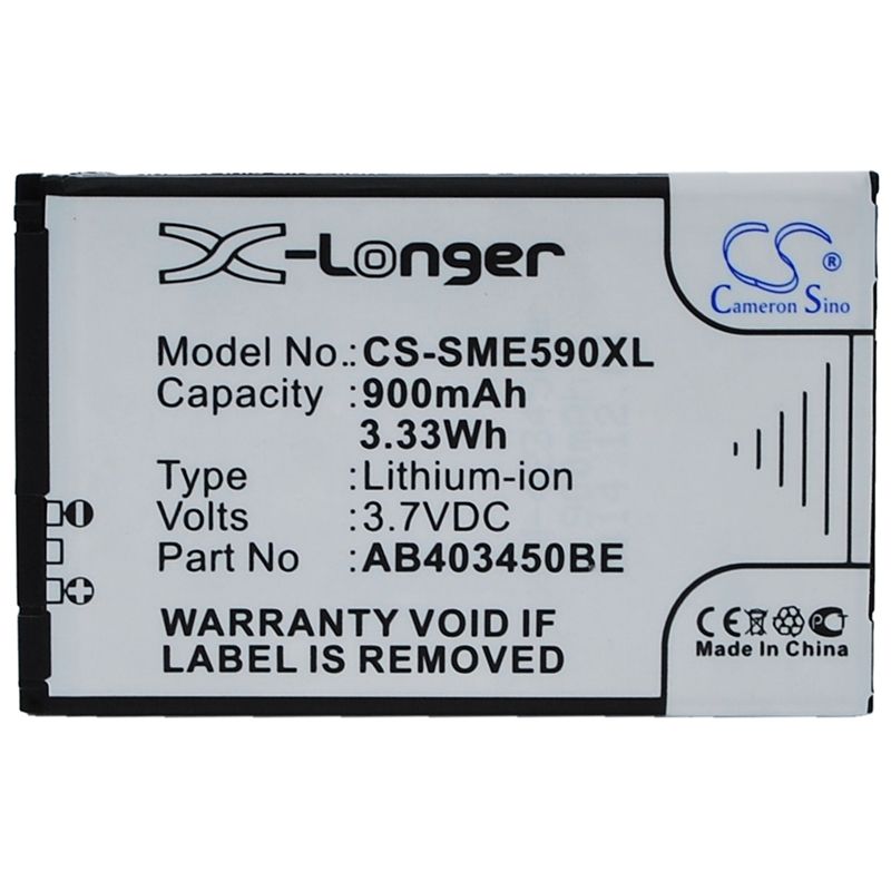 Li-Polymer Battery fits Samsung, gt-e2510, gt-e2550, gt-e2550 monte 3.7V, 900mAh Mobile & SmartPhone Cameron Sino Technology Limited