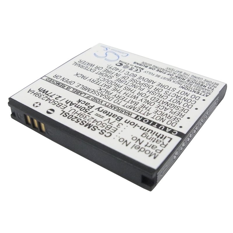 Li-ion Battery fits Samsung, gt-s5200, gt-s5200c, s5200 3.7V, 750mAh Mobile & SmartPhone Cameron Sino Technology Limited