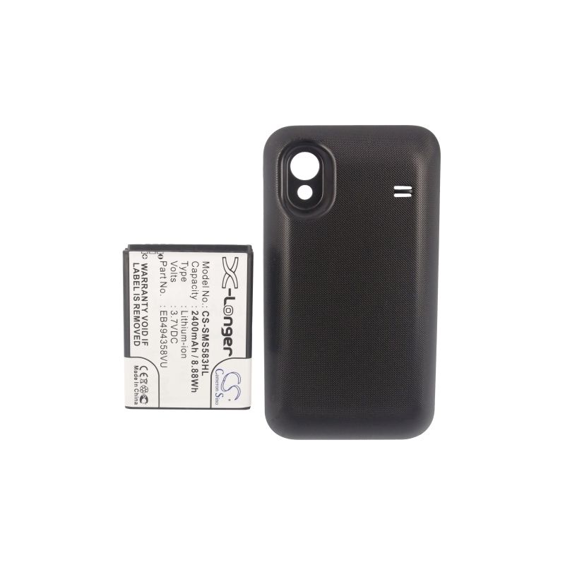 Li-ion Battery fits Samsung, gt-s5830, gt-s5830i, gt-s5830t 3.7V, 2400mAh Mobile & SmartPhone Cameron Sino Technology Limited (Suspended)