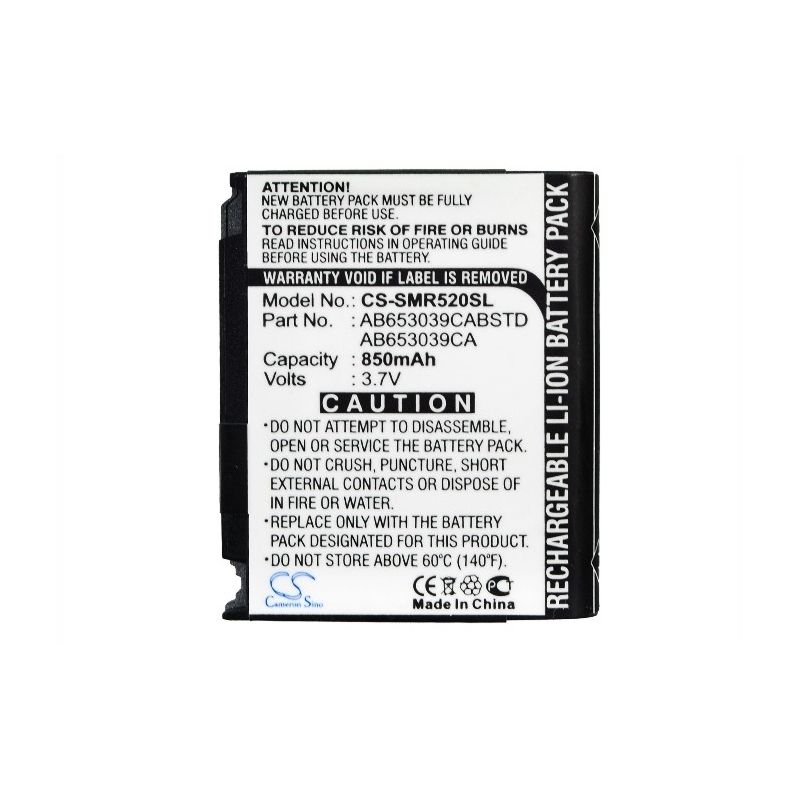 Li-ion Battery fits Samsung, magnet a257, sch-r520, sgh-a177 3.7V, 850mAh Mobile & SmartPhone Cameron Sino Technology Limited