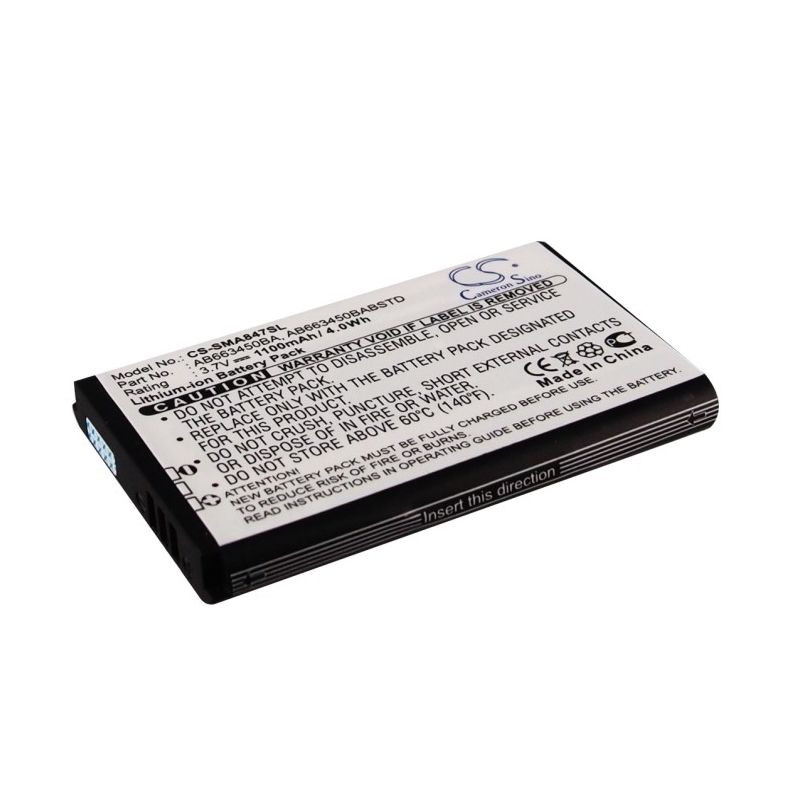 Li-ion Battery fits Samsung, rugby ii, rugby ii a847, rugby iii 3.7V, 1100mAh Mobile & SmartPhone Cameron Sino Technology Limited