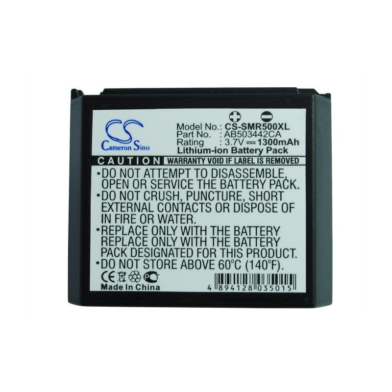 Li-ion Battery fits Samsung, sch-r500 3.7V, 1300mAh Mobile & SmartPhone Cameron Sino Technology Limited