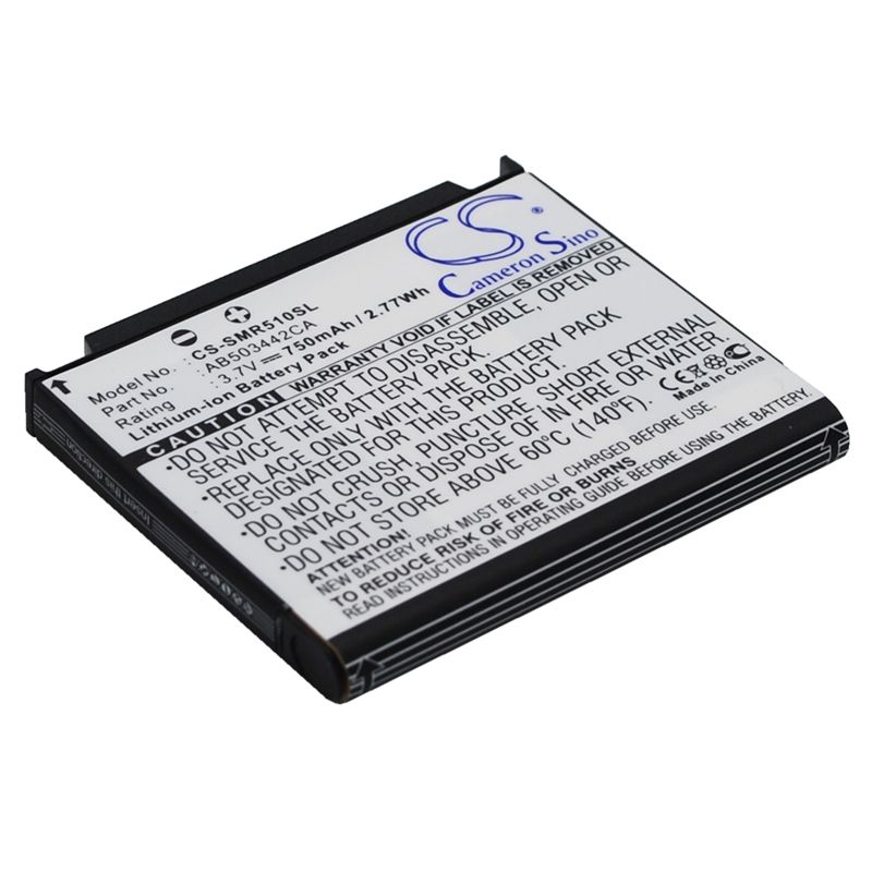 Li-ion Battery fits Samsung, sch-r500, sch-r510, sch-r610 3.7V, 750mAh Mobile & SmartPhone Cameron Sino Technology Limited (Suspended)