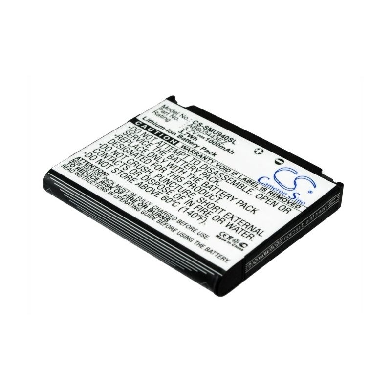 Li-ion Battery fits Samsung, sch-u940, sch-u940v, verizon 3.7V, 1000mAh Mobile & SmartPhone Cameron Sino Technology Limited