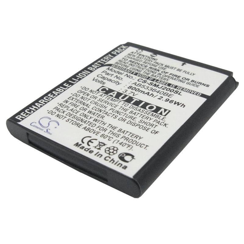 Li-ion Battery fits Samsung, sgh-j200 3.7V, 800mAh Mobile & SmartPhone Cameron Sino Technology Limited