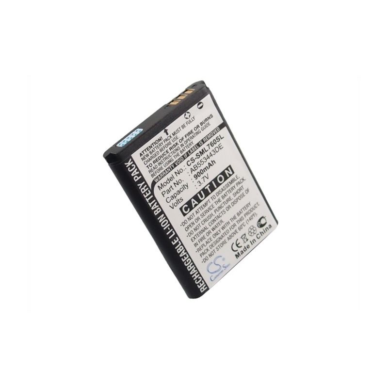 Li-ion Battery fits Samsung, sgh-l760, sgh-l768, sgh-z620 3.7V, 900mAh Mobile & SmartPhone Cameron Sino Technology Limited