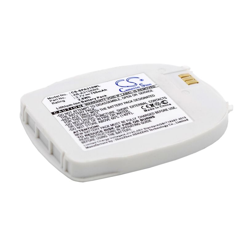 White 3.7V 750mAh Samsung, sph-a310 Replacement Battery Mobile & SmartPhone Cameron Sino Technology Limited