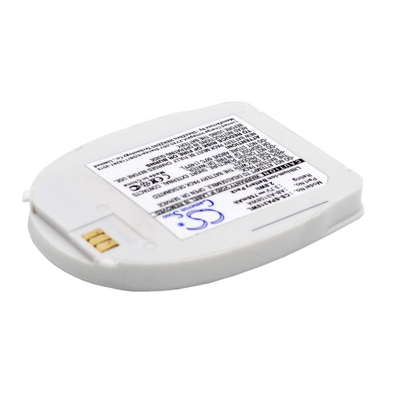White 3.7V 750mAh Samsung, sph-a310 Replacement Battery Mobile & SmartPhone Cameron Sino Technology Limited