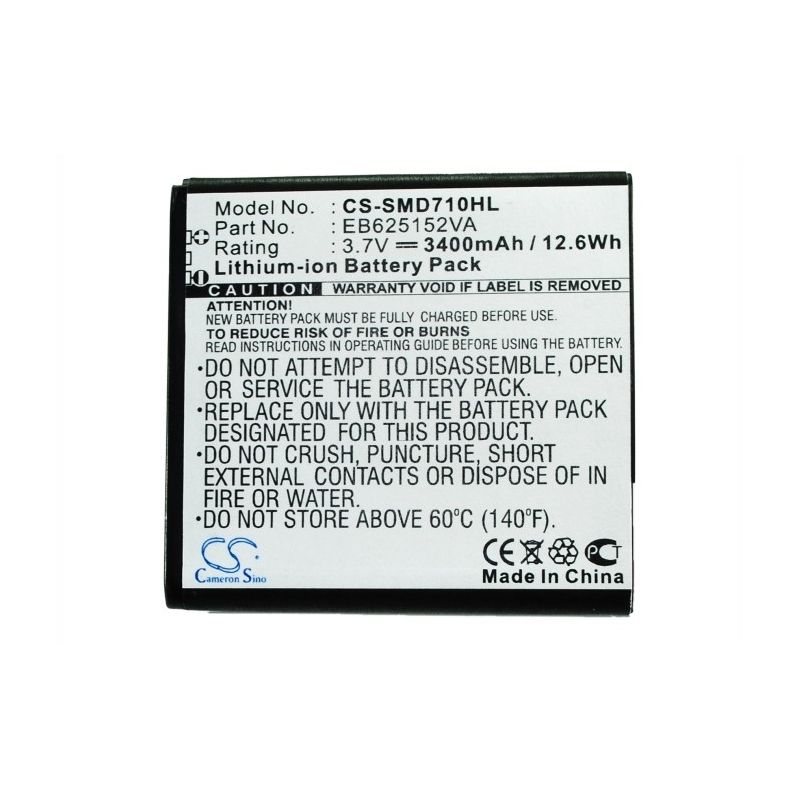 Li-ion Battery fits Samsung, sph-d710, sprint, epic touch 4g 3.7V, 3400mAh Mobile & SmartPhone Cameron Sino Technology Limited