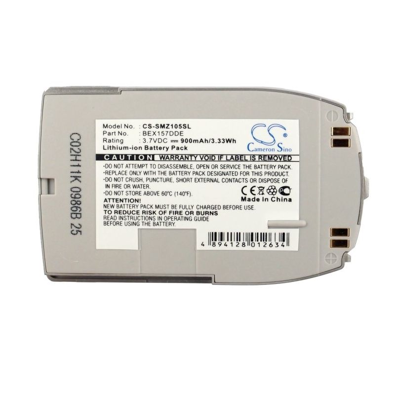 Li-ion Battery fits Samsung, z105 3.7V, 900mAh Mobile & SmartPhone Cameron Sino Technology Limited