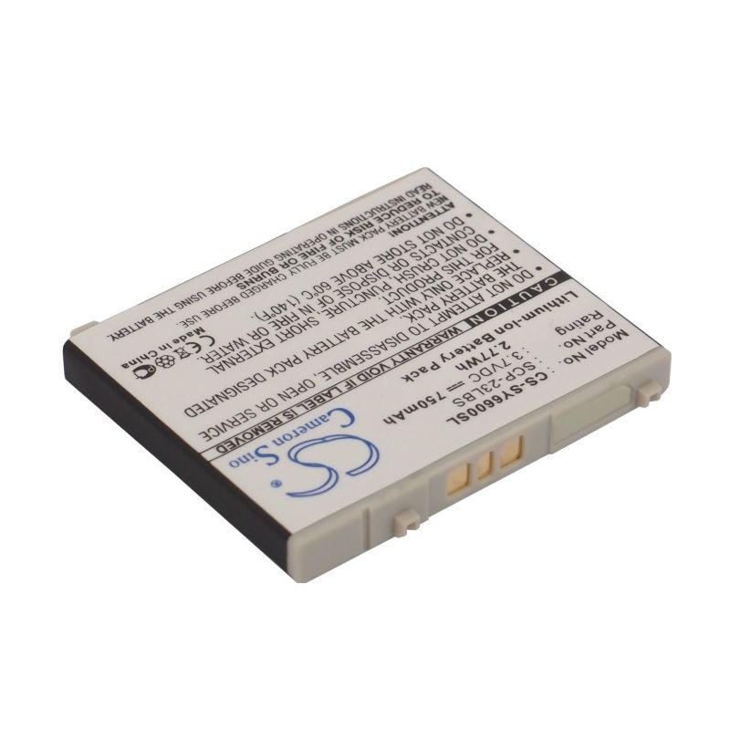 Li-ion Battery Fits Sanyo, Katana 6600, Scp-6600 3.7v, 750mah Communications Cameron Sino Technology Limited (Suspended)