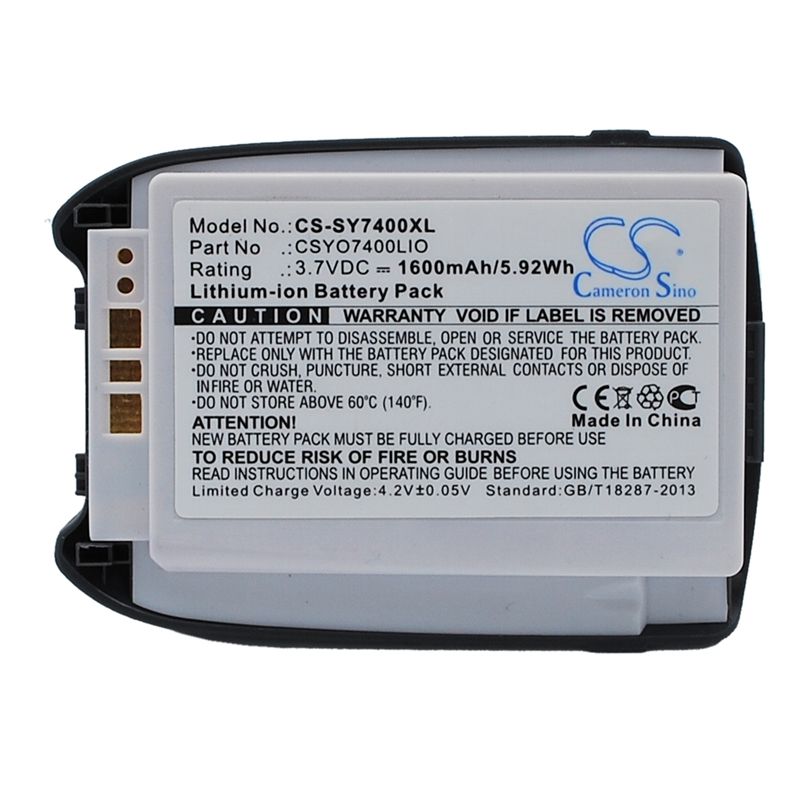 Li-ion Battery fits Sanyo, mm7400, mm-7400, scp7300 3.7V, 1600mAh Mobile & SmartPhone Cameron Sino Technology Limited