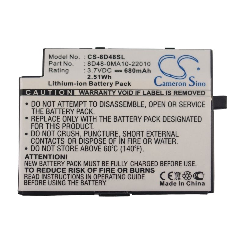 Li-ion Battery fits Sendo, m500, m525, m550 3.7V, 680mAh Mobile & SmartPhone Cameron Sino Technology Limited