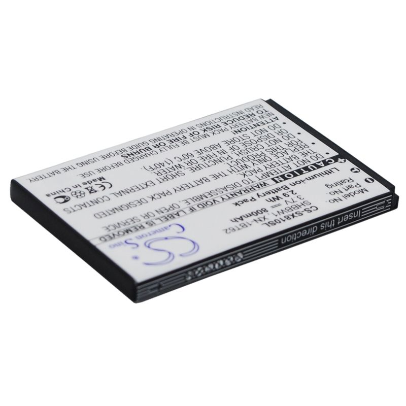 Li-ion Battery fits Sharp, 8010c, 825sh,9010 3.7V, 650mAh Communications Cameron Sino Technology Limited (Suspended)
