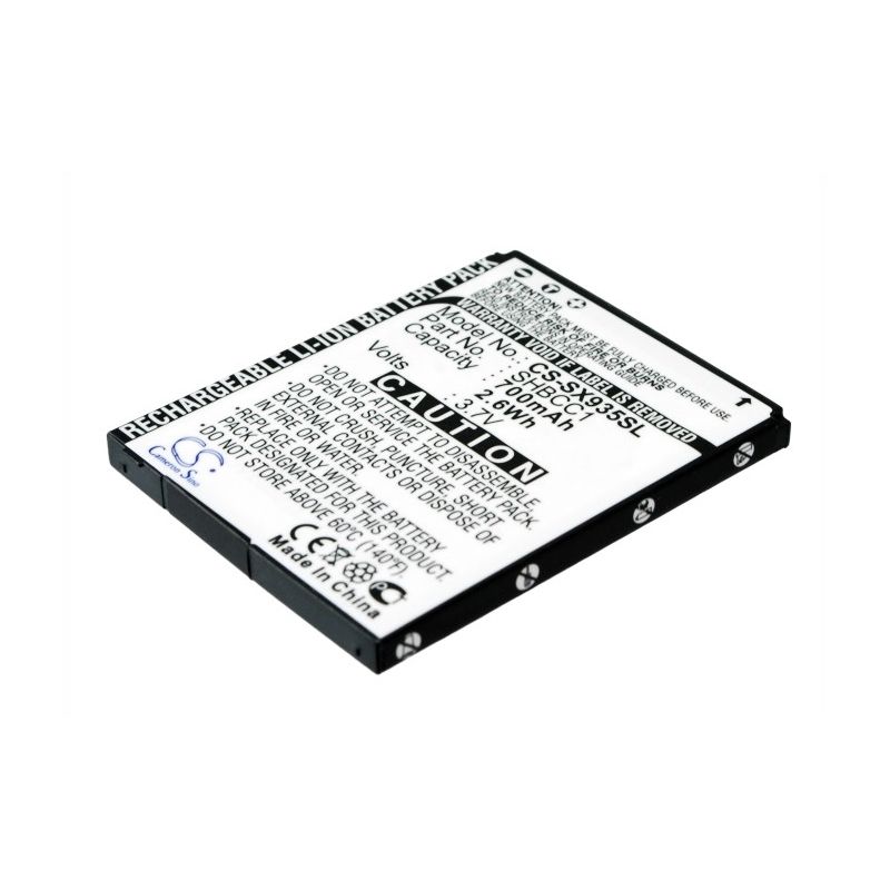 Li-ion Battery fits Sharp, 831sh, 831shs, 832sh 3.7V, 700mAh Mobile & SmartPhone Cameron Sino Technology Limited