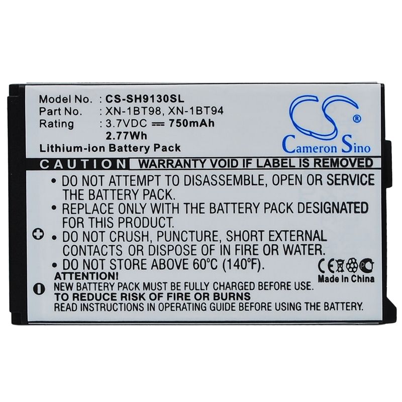 Li-ion Battery fits Sharp, 923sh, cwx-t923sh, sh-04a 3.7V, 750mAh Mobile & SmartPhone Cameron Sino Technology Limited (Suspended)