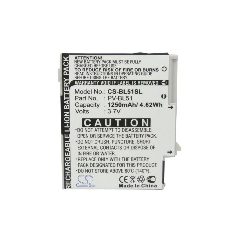 Li-ion Battery fits Sharp, em-one s01sh, t-mobile,2009 3.7V, 1250mAh Mobile & SmartPhone Cameron Sino Technology Limited (Suspended)