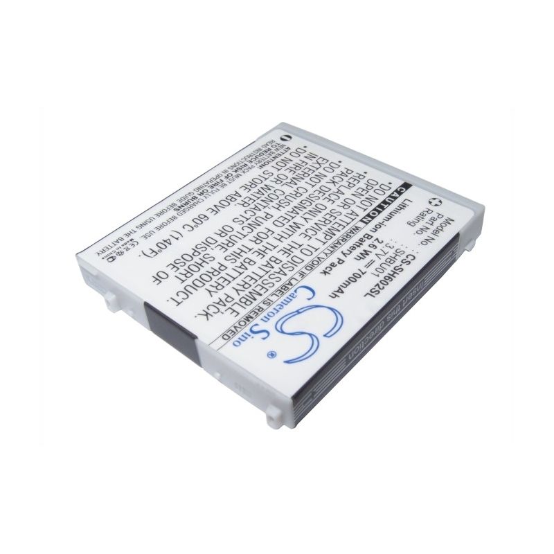 Li-ion Battery fits Sharp, s602sh, v602sh, softbank 3.7V, 700mAh Communications Cameron Sino Technology Limited (Suspended)