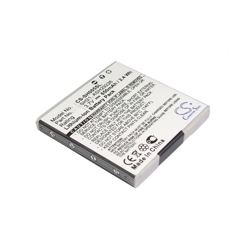 Li-ion Battery fits Sharp, sh-01b, sh-02a, sh-02b 3.7V, 650mAh Mobile & SmartPhone Cameron Sino Technology Limited (Suspended)