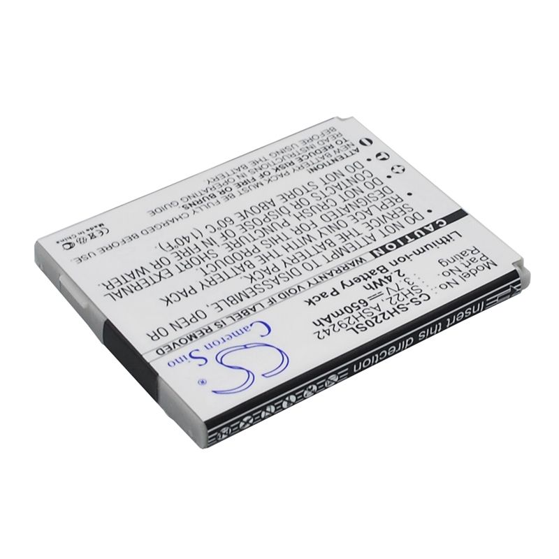 Li-ion Battery fits Sharp, sh-06a, sh-07a 3.7V, 650mAh Mobile & SmartPhone Cameron Sino Technology Limited