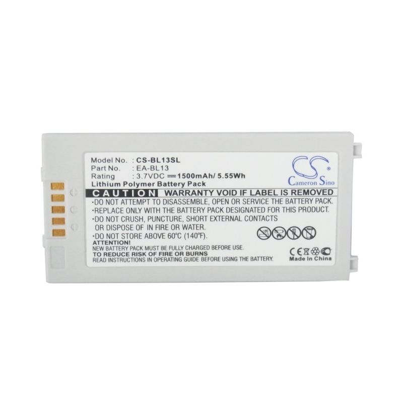 Li-ion Battery fits Sharp, ws007sh, ws011sh, w-zero3[es] 3.7V, 1500mAh Mobile & SmartPhone Cameron Sino Technology Limited