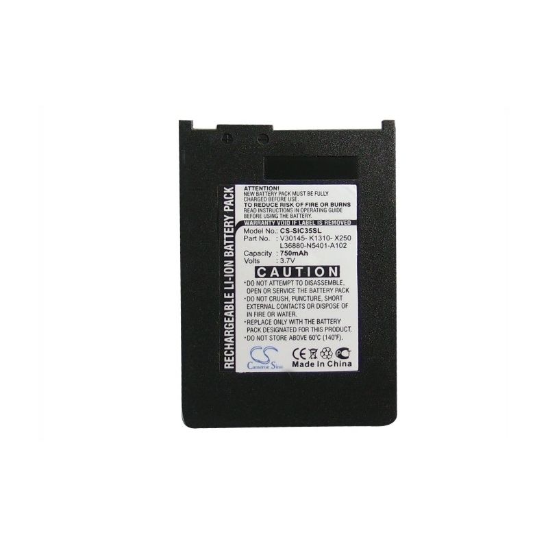 Li-ion Battery fits Siemens,3506,3508,3518 3.7V, 750mAh Mobile & SmartPhone Cameron Sino Technology Limited