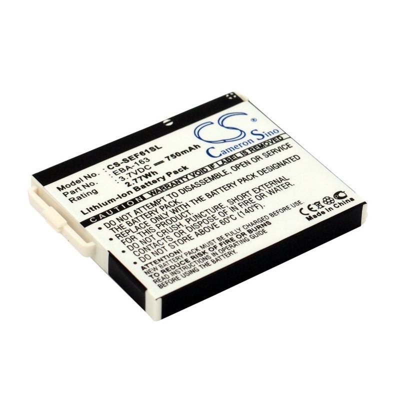 Li-ion Battery fits Siemens, cf61, ef61 3.7V, 750mAh Communications Cameron Sino Technology Limited